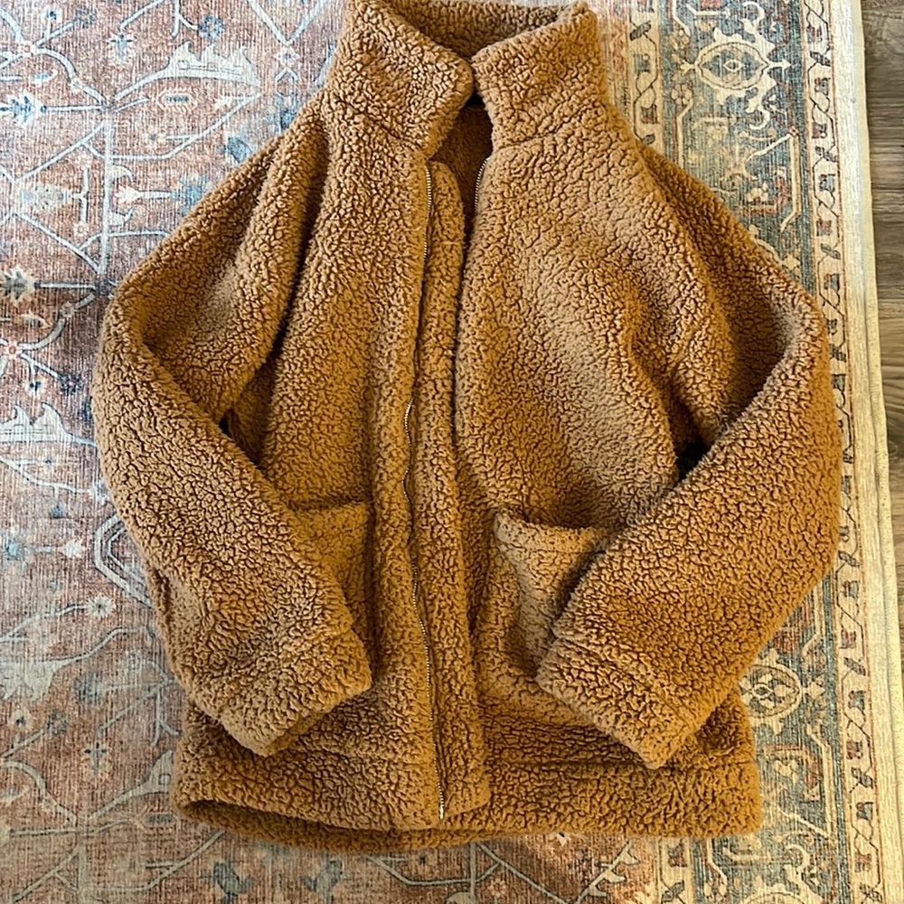 Teddy bear Sherpa jacket